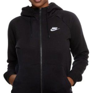 Nike Black Zip Up Hoodie - Size Small